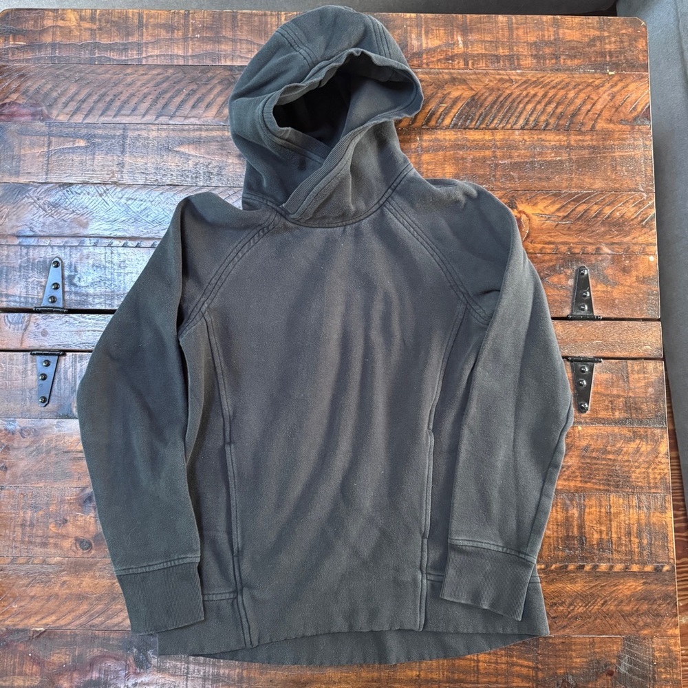Lululemon Black Hooded Sweatshirt Size 4